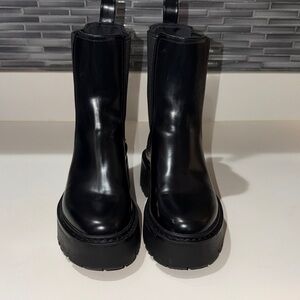 H&M Black Ankle Boots for Women